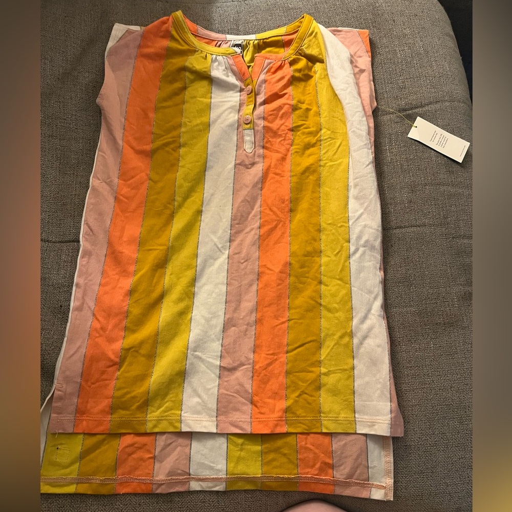 Striped Sleeveless Dress